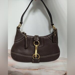 coach mini leather hampton